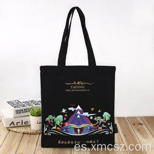 Bolso de compras personalizado de dibujos animados con asa